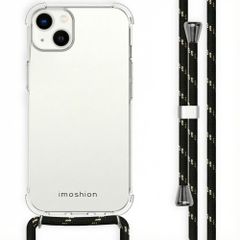 imoshion Backcover mit Band Apple iPhone 14 Plus - Schwarz & Gold
