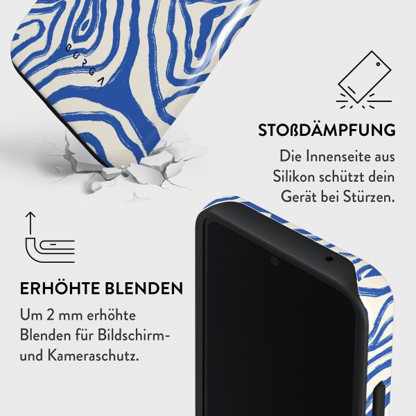 Burga Tough Back Cover für das Samsung Galaxy A55 - Seven Seas