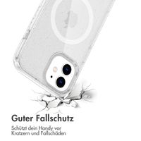 imoshion Sparkle Back Cover mit MagSafe für das Apple iPhone 12 (Pro) - Glitzer Transparent