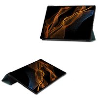 imoshion Trifold Klapphülle Galaxy Tab S8 Ultra - Dunkelgrün
