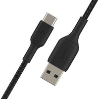 Belkin Boost↑Charge™ Braided USB-C-zu-USB-Kabel - 1 Meter - Schwarz