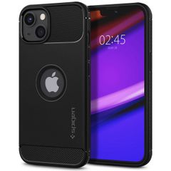 Spigen Rugged Armor Case Apple iPhone 13 - Schwarz