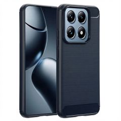 imoshion Brushed Back Cover Xiaomi 14 - Dunkelblau