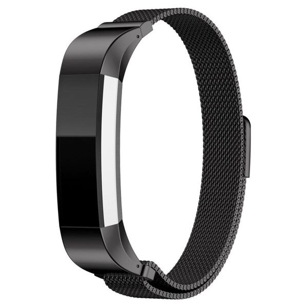 imoshion Milanese Watch Armband Fitbit Alta (HR) - Schwarz