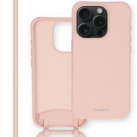 imoshion Color Backcover mit abtrennbarem Band iPhone 15 Pro - Rosa