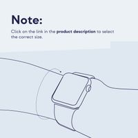 Apple Geflochtenes Solo Loop für  Apple Watch | 44/45/46/49 mm - Größe 6 - Magenta