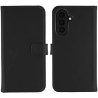 Selencia Echtleder Klapphülle Samsung Galaxy A27 (5G) - Schwarz