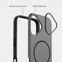 imoshion Color Backcover mit Thin MagSafe Ring Apple iPhone 17 - Schwarz