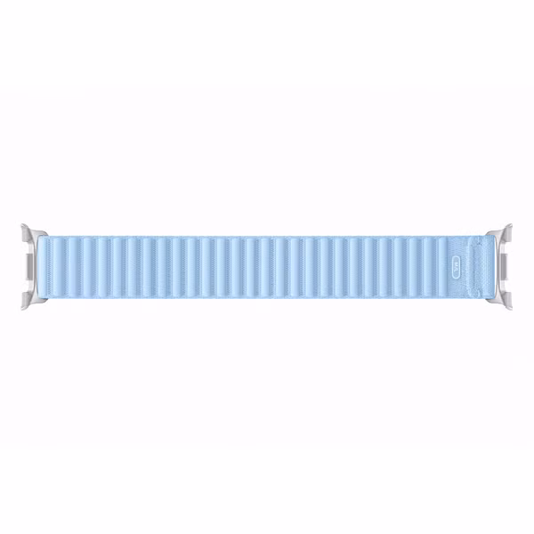 Samsung Original Fabric Armband für  Samsung Galaxy Watch 9 (40/44mm) / Watch 8 (40/44mm) / Classic (46mm) - Größe M/L - Blau