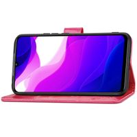 Kleeblumen Klapphülle Xiaomi Mi 10 Lite - Fuchsia