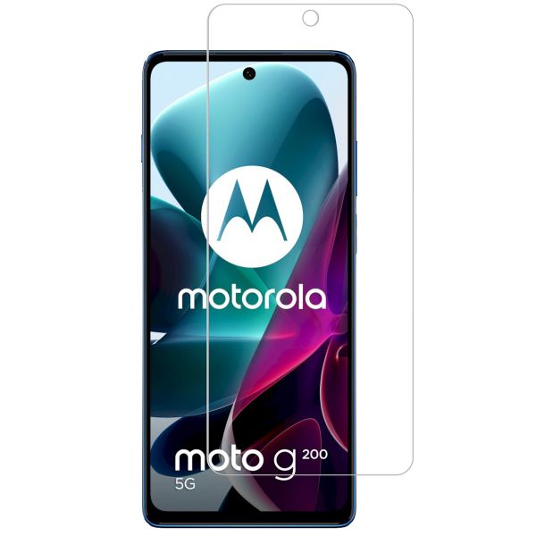Selencia Screen Protector aus gehärtetem Glas Motorola Moto G200