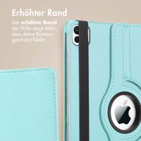 imoshion 360° drehbare Klapphülle Apple iPad Air 11 Zoll (2025) M3 / (2024) M2 / Air 5 (2022) / Air 4 (2020) / Pro 11 (2018/2020) - Hellblau