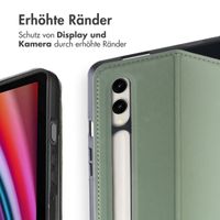 Accezz Classic Klapphülle Samsung Galaxy Tab S10 Plus / Tab S9 FE Plus / Tab S9 Plus - Grün