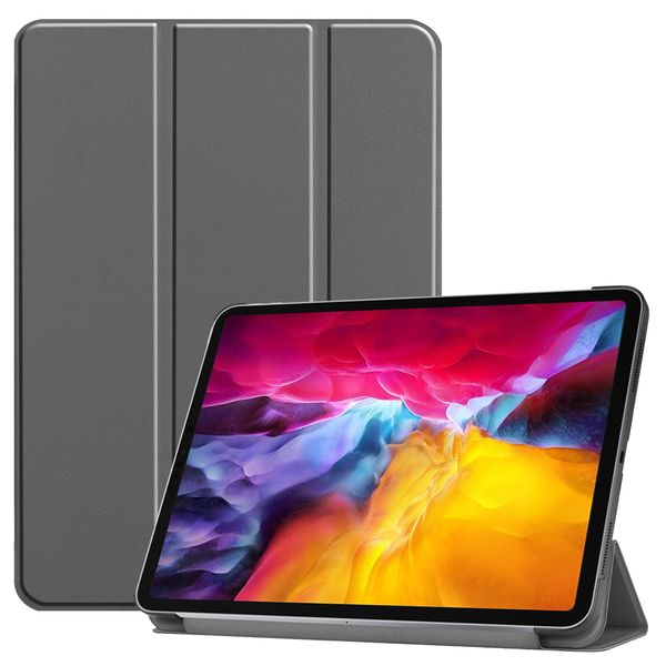 imoshion Trifold Klapphülle Apple iPad Pro 11 (2022 / 2021 / 2020 / 2018) - Grau