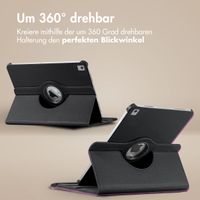 imoshion 360° drehbare Klapphülle Apple iPad 9 (2021) 10.2 Zoll / iPad 8 (2020) 10.2 Zoll / iPad 7 (2019) 10.2 Zoll - Schwarz