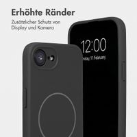 Accezz Grip Backcover mit MagSafe Apple iPhone 17e / 16e - Schwarz