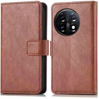 imoshion Luxuriöse Klapphülle OnePlus 11 - Braun