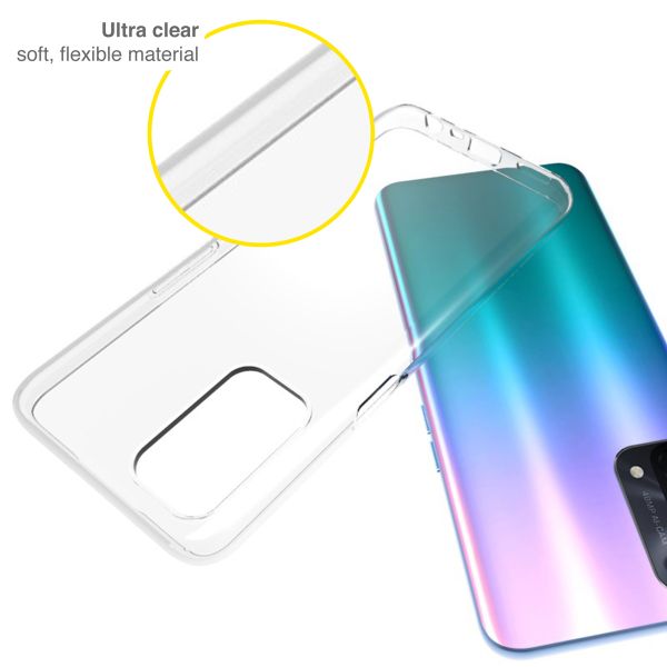 Accezz Clear TPU Backcover Oppo A74 (5G) / A54 (5G) - Transparent