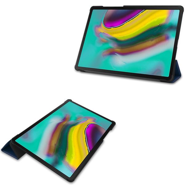 imoshion Trifold Klapphülle Samsung Galaxy Tab S5e - Dunkelblau