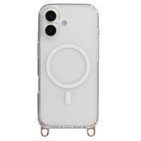 Selencia Rivièra MagSafe Backcover mit abnehmbarem Haken Apple iPhone 17 - Transparent