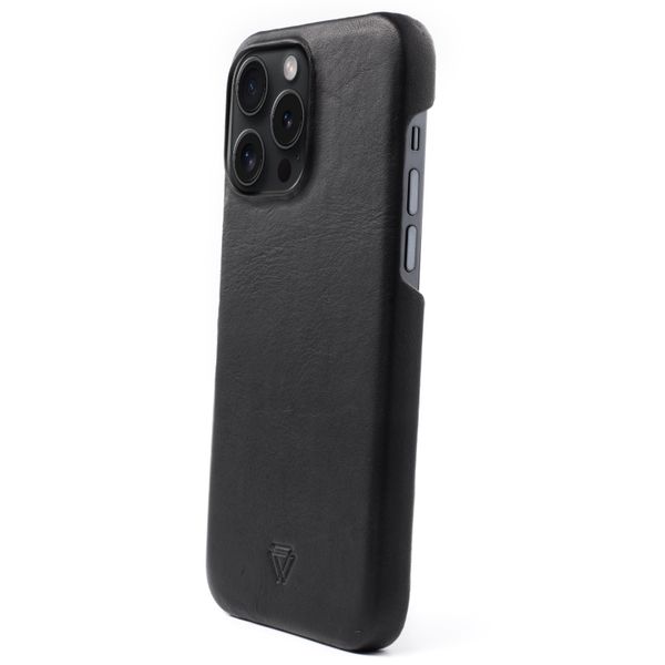 Wachikopa Full Wrap Back Cover für das iPhone 15 Pro Max - Black