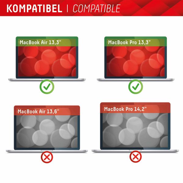 Displex Privacy Safe magnetische Bildschirmschutz für MacBook Air 13.3 Zoll / Pro 13.3 Zoll - A1932 / A2179 / A2337 / A1466 / A1706 / A1708 / A1989 / A1502