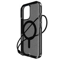 BodyGuardz Carve Back Cover MagSafe für das Apple iPhone 16 Pro - Glitter / Black