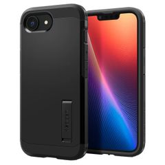 Spigen Tough Armor Backcover MagSafe Apple iPhone 16e - Schwarz
