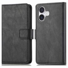 imoshion Luxuriöse Klapphülle Apple iPhone 16 Plus - Schwarz