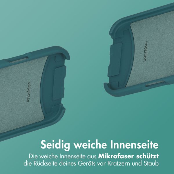 imoshion Color Backcover mit abnehmbarem Handykette und MagSafe Apple iPhone 17 Pro Max - Dunkelgrün