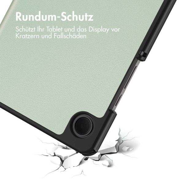 imoshion Trifold Klapphülle Samsung Galaxy Tab A11 / A9 8.7 Zoll - Hellgrün