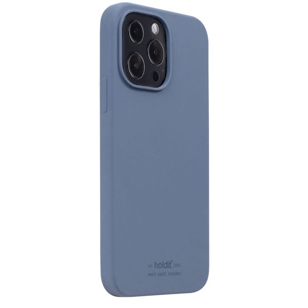 Holdit Silicone Case Apple iPhone 13 Pro - Pacific Blue