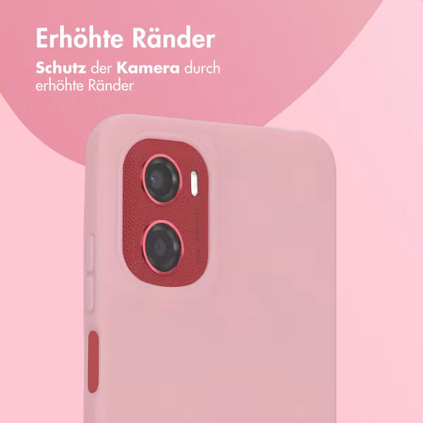 imoshion TPU Color Cover Motorola Moto G05 / E15 - Bubblegum Pink