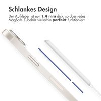 imoshion MagSafe-Aufkleber mit Installationshilfe - Dunkelblau