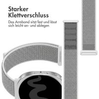 imoshion Nylonarmband für Samsung Galaxy Watch 8 (40/44mm) / Classic (46mm) - Seashell
