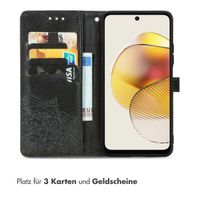 imoshion Mandala Klapphülle Motorola Moto G73 - Schwarz