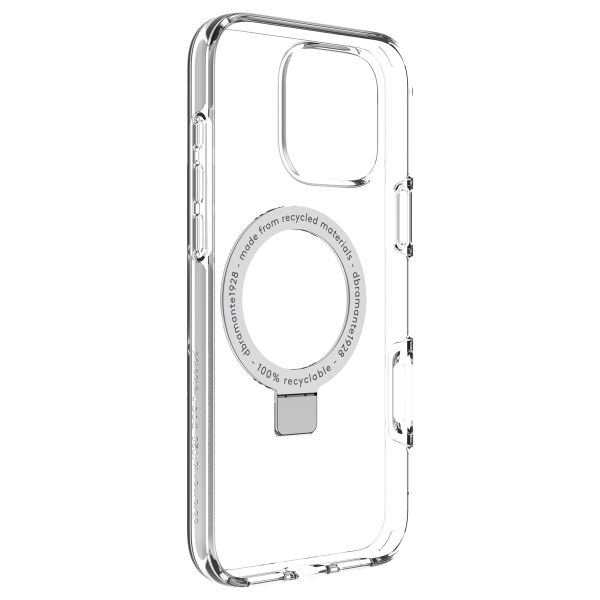 dbramante1928 Iceland Ultra D3O Back Cover mit MagSafe Stand Apple iPhone 16 Pro Max - Clear