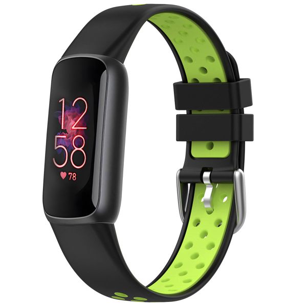 imoshion Silikonband Sport für das Fitbit Luxe - Schwarz/Grün