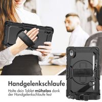 imoshion Tablet Cover mit Handriemen und Schulterriemen für das Lenovo M10 HD (2nd gen) - Schwarz