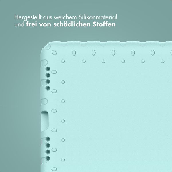 imoshion Schutzhülle mit Handgriff kindersicher Apple iPad 11 (2025) 11 Zoll A16 / iPad 10 (2022) 10.9 Zoll - Soft Blue