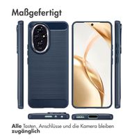imoshion Brushed Back Cover Honor 200 - Dunkelblau