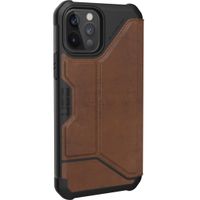 UAG Metropolis Klapphülle iPhone 12 (Pro) - Leather Brown