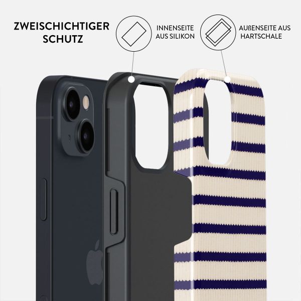 Burga Tough Back Cover für das Apple iPhone 13 - Old Money