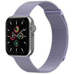 imoshion Magnetisches Milanaise Armband für das  Apple Watch Series 1 - 11 / SE / Ultra (44/45/46/49 mm) - Größe M - Violett