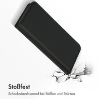 Accezz Premium Leather Slim Klapphülle Apple iPhone 15 - Schwarz