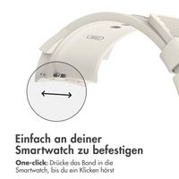 imoshion Silikonband für das OnePlus Watch 3 / 2 / 2R / Oppo Watch X2 / X - Beige