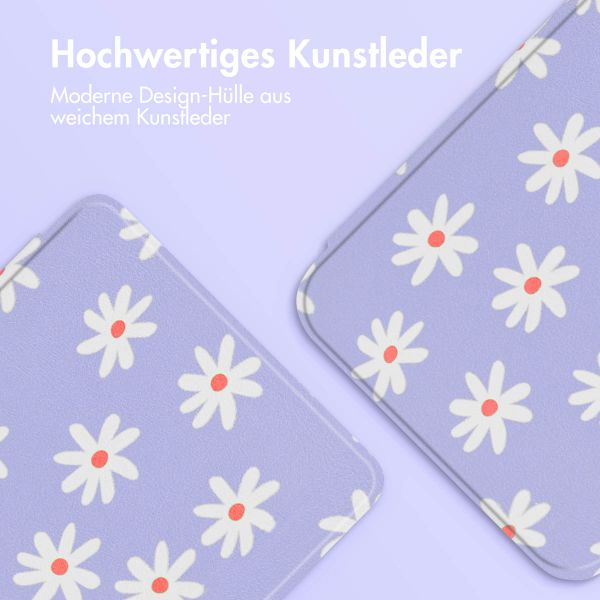 imoshion Design Slim Hard Case Sleepcover für das Kobo Elipsa 2E - Flowers Distance