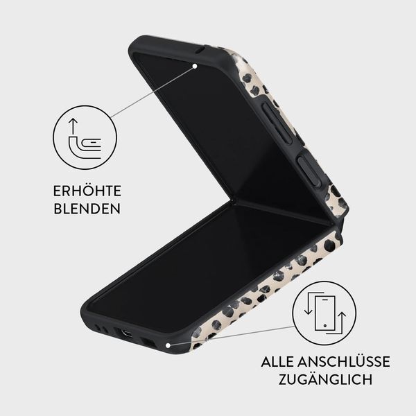 Burga Tough Back Cover für das Samsung Galaxy Z Flip 4 - Almond Latte