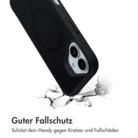 imoshion Rugged Hybrid Carbon Case mit MagSafe Apple iPhone 17 - Schwarz