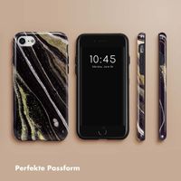 Selencia Vivid Tough Back Cover für das iPhone SE (2022 / 2020) / 8 / 7 / 6(s) - Chic Marble